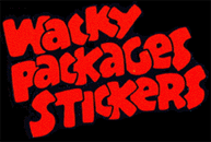 Wacky Packages Stickers logo