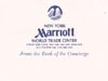 Marriott WTC concierge letter