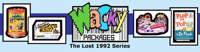 Wacky Packages 1992 Lost Series logo